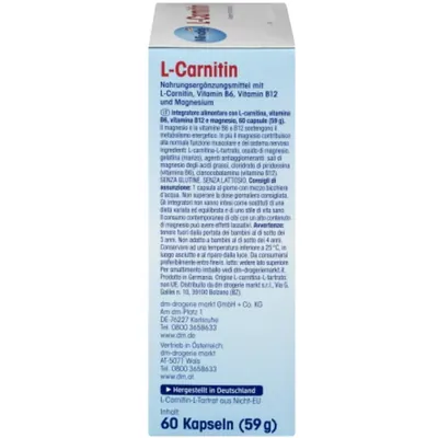L-карнітин Mivolis L-Carnitin, 60 капсул