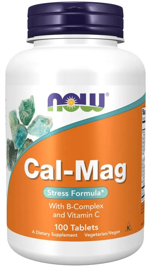 Антистрес формула NOW Cal-Mag Stress Formula таблетки №100