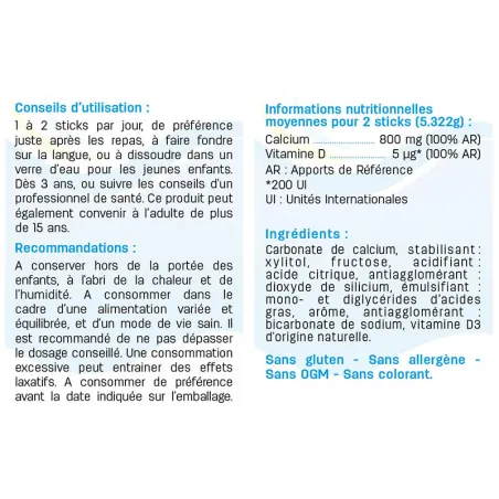 Педіакід PEDIAKID Calcium C+ Кальцій С + для росту та зміцнення кісток і зубів порошок №14 у стіках