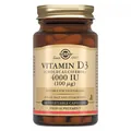 Вітамін Д3 Solgar Vitamin D3 (Cholecalciferol) 100 мкг (4000 МО) вег. капсули №60