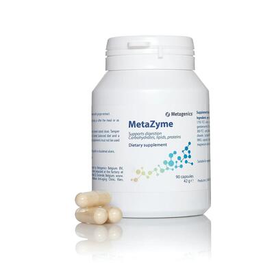Метазим Metagenics Metazyme капсулы по 0.46 г №90 в бан. стекл.