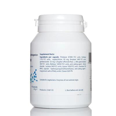 Метазим Metagenics Metazyme капсулы по 0.46 г №90 в бан. стекл.