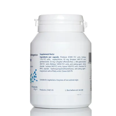 Метазим Metagenics Metazyme капсули по 0.46 г №90 у бан. скл.