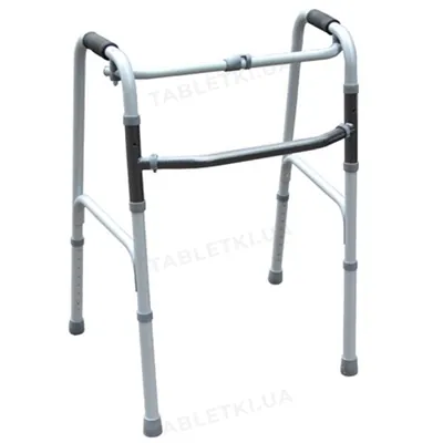 Ходунки MEDOK MED-03-010 крокуючі, складні, регульовані по висоті