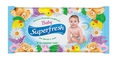 Салфетки влажные Superfresh Baby для детей и мам, 15 шт