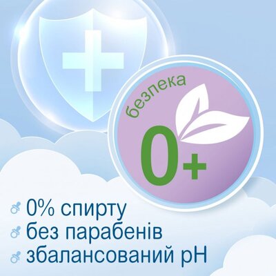Серветки вологі Smile Baby Antibacterial дитячі, з клапаном, 60 шт