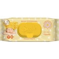 Салфетки влажные Smile Baby 0+ детские с экстрактом ромашки, алоэ и витаминным комплексом, 60 шт