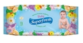 Салфетки влажные Superfresh Baby для детей и мам, 72 шт