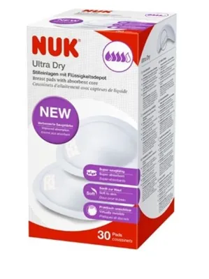 Вкладки лактаційні NUK Ultra Dry Comfort, 30 штук