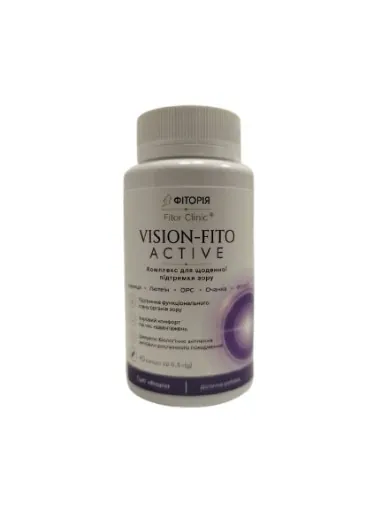 Комплекс для підтримки очей Фіторія Vision-fito Active, 90 капсул