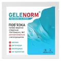 Пов'язка гелева Gelenorm стерильна ранозагоювальна з метилурацилом 10 х 10 см