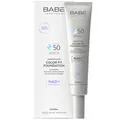 Флюїд для обличчя Babe Laboratorios тонувальний з адаптивним кольором і NAD+ на фізичних фільтрах SPF 50, 40 мл