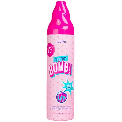 Пінка для душу I Love Cherry Bomb, 250 мл