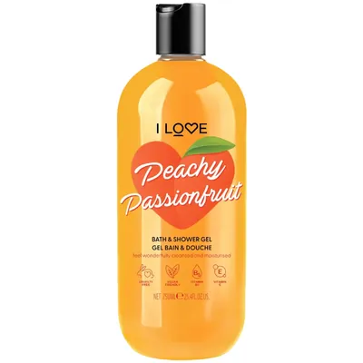 Гель для душу I Love Peachy Passionfruit, 750 мл