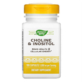 Холин и Инозитол Nature`s Way Choline & Inositol, 100 капсул