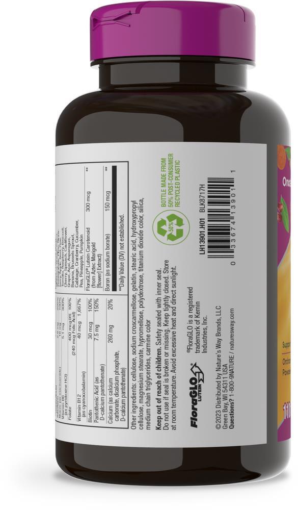 Мультивитамины для женщин 50+ Nature's Way Alive! Womens 50+, 110 таблеток
