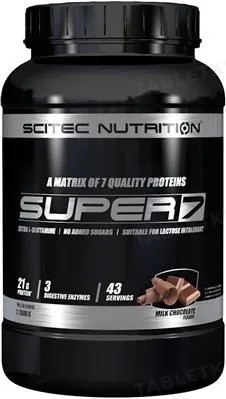 Протеїн комплексний Scitec Nutrition Super 7 молочний шоколад, 1300 г