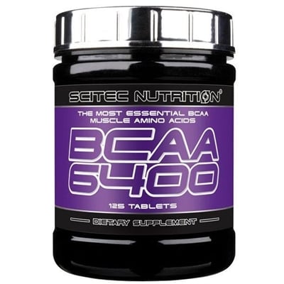 Аминокислота Scitec Nutrition BCAA 6400, 125 таблеток
