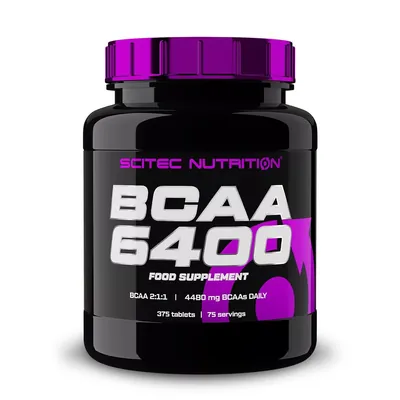 Амінокислота Scitec Nutrition BCAA 6400, 375 таблеток