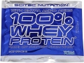 Протеїн Scitec Nutrition 100% Whey Protein, ваніль, 30 г