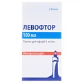 Левофтор розчин д/інф. 5 мг/мл по 100 мл у флак.