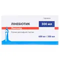 Лінебіотик розчин д/інф. 2 мг/мл по 300 мл у флак.