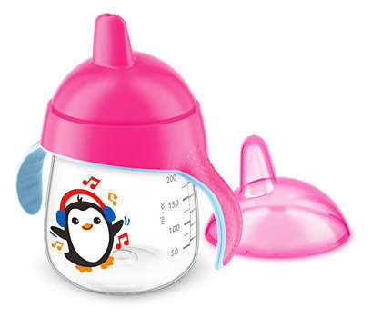 Чашка-непроливайка Philips Avent SCF753/07 с твердым носиком с 12 месяцев, 260 мл
