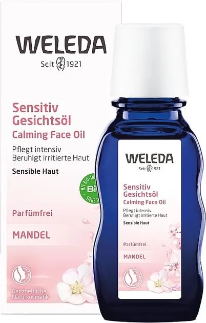 Олія для обличчя Weleda Sensitiv Мигдаль делікатна, 50 мл