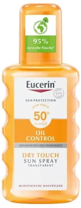 Спрей сонцезахисний Eucerin Sun Protection SPF50+ Oil Control з матуючим ефектом (63907), 200 мл