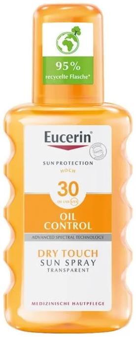 Спрей солнцезащитный Eucerin 63915 Sun с матирующим эффектом, SPF30, 200 мл