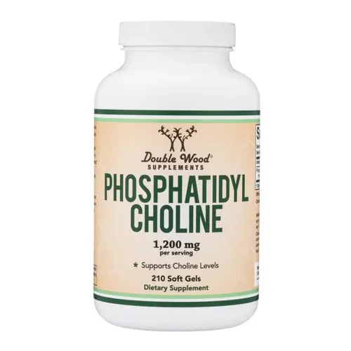 Фосфатидилхоліновий комплекс Double Wood Phosphatidylcholine Complex 1200 мг, 210 гелевих капсул