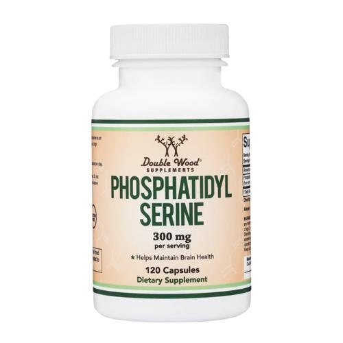 Фосфатидилсерин Double Wood Phosphatidylserine 300 мг, 120 капсул