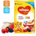 Каша молочна Milupa рисова з лісовими ягодами для дітей з 6 місяців, 210 г