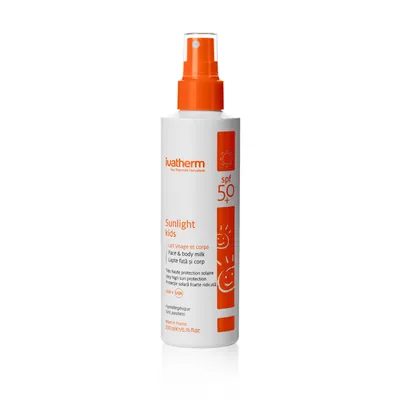 Молочко сонцезахисне Ivatherm Sunlight Kids для дітей SPF 50+, 200 мл