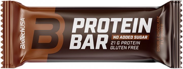 Батончик Biotech Protein Bar Double chocolate, 70 г