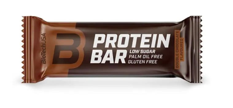 Батончик протеїновий Biotech Protein Bar подвійний шоколад, 70 г