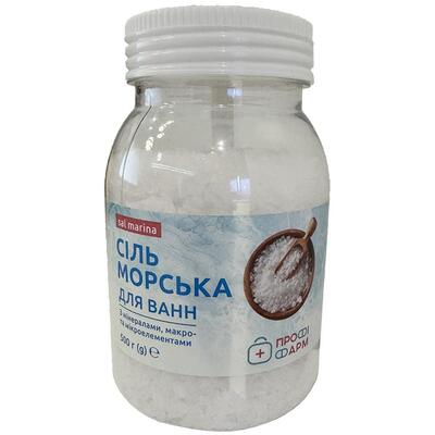 Соль для ванн Профи Фарм морская банка, 500 г