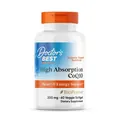 Коензим Q10 200 мг та біоперин Doctor's Best High Absorption CoQ10 with BioPerine, 60 вегетаріанських м'яких капсул