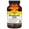 Ресвератрол плюс Country Life Resveratrol Plus, 120 капсул