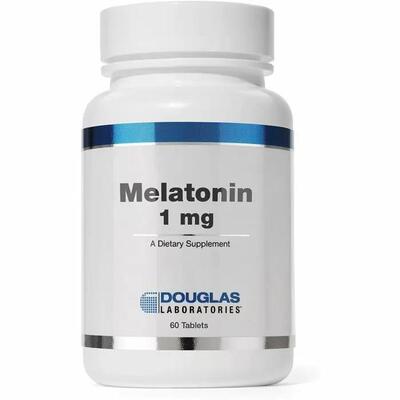 Мелатонін Douglas Laboratories Melatonin 1 мг, 60 таблеток