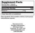 Мелатонін Douglas Laboratories Melatonin 3 мг, 60 капсул