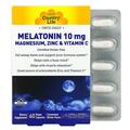 Мелатонин с магнием, цинком и витамином C 10 mg Magnesium Zinc & Vitamin C, 60 веганских капсул