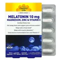 Мелатонін з магнієм, цинком та вітаміном C Country Life Melatonin 10 mg Magnesium Zinc & Vitamin C, 60 веганських капсул