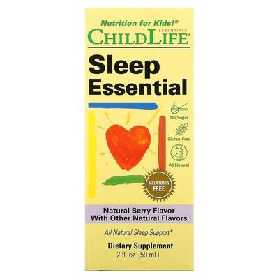 Спокойный сон для детей ChildLife Sleep Essential, ягодный вкус, 59 мл