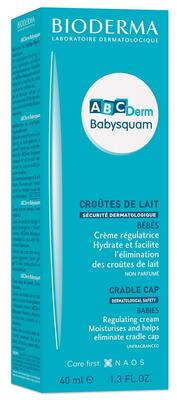 Крем детский Bioderma АBCDerm Babysquam для кожи головы для удаления молочных корочек, 40 мл