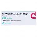 Пірацетам-Дарниця таблетки, в/о по 200 мг №60 (10х6)