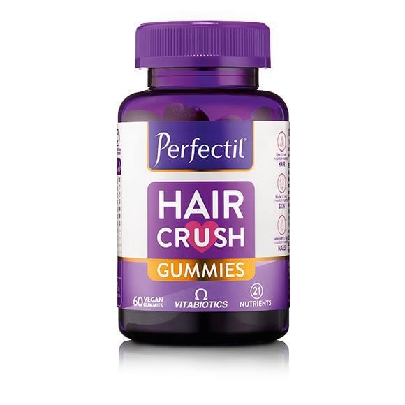 Перфектил Hair Crush Gummies пастилки жувальні для пошкодженого волосся №60