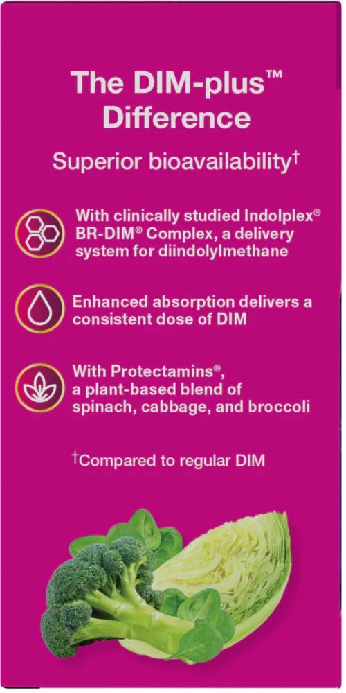 Метаболизм эстрогенов DIM-Plus Nature's Way DIM-Plus Estrogen Metabolism, 120 вегетарианских капсул