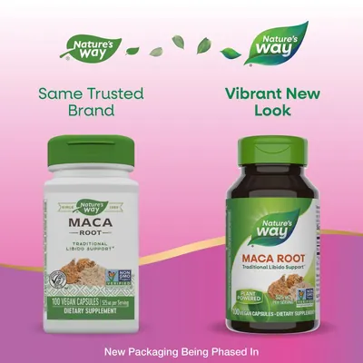 Мака Nature's Way Maca Root 525 мг, 100 капсул