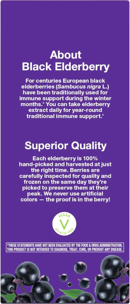 Сироп черная бузина для детей Nature's Way Organic Sambucus Immune Syrup For Kids, 120 мл